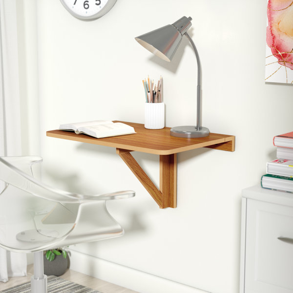 Wall mounted fold down table wayfair